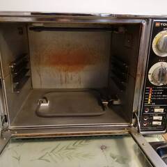 【昭和レトロ東芝製オーブン】ジャンク品