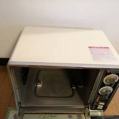 【昭和レトロ東芝製オーブン】ジャンク品