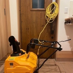 ハイガー産業:電動式除雪機HG-K1650 2024年購入 札幌引取り限定 電動除雪機 20m延長コード付 HG-K1650 | 除雪機,電動除雪機 | HAIGE