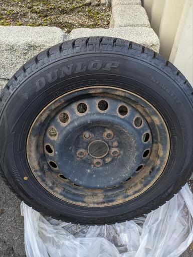 DUNLOP（ダンロップ） 中古タイヤ スタッドレスタイヤ ホイールセット