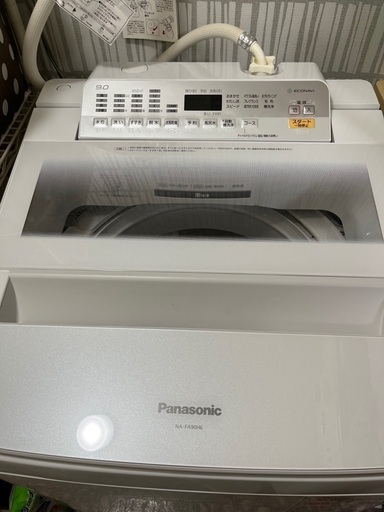 Panasonic 洗濯機（2018年製 9Kg）