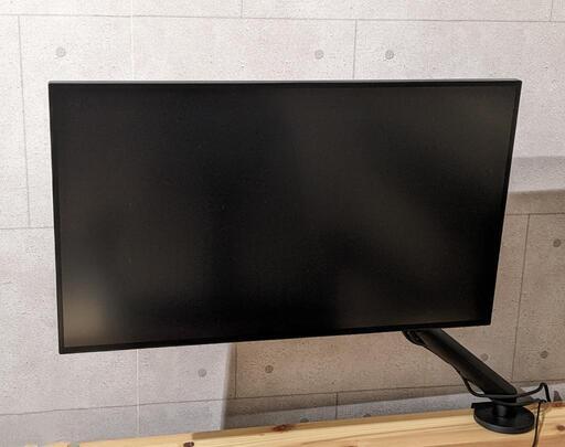 Dellモニター27インチ+フローモニターアーム