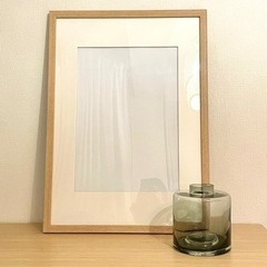 【美品】A2ポスターフレーム・Francfranc花瓶セット