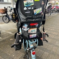 神奈川県民限定　受け渡し希望　ヤマハパス　バビーアン　pa20bxlr 水色　電動アシスト自転車　3人乗り