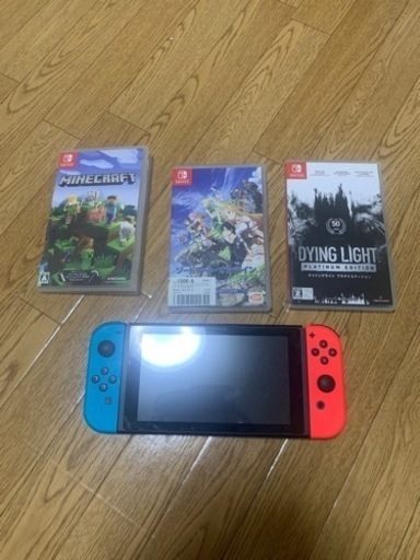 switch とカセットをセットで売ります