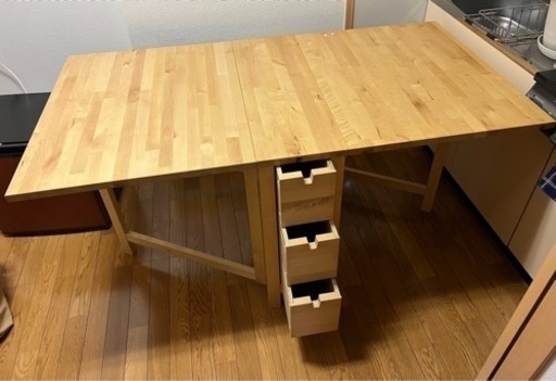 IKEA バタフライテーブルNORDEN ノールデンゲートレッグテーブル