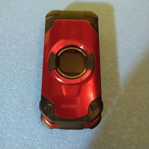 au ガラケーTORQUE(トルク) レッド