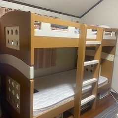 中古】横浜市の二段ベッドを格安/激安/無料であげます・譲ります 