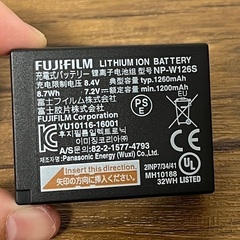 【ネット決済・配送可】Fujifilm 純正バッテリー