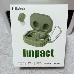 【未使用】Impact カラビナ付き Bluetooth ワイヤ...