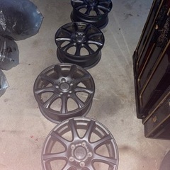 ホイールセット DUFACT 16×6.5J ガンメタ