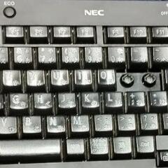ジャンク　NEC キーボード