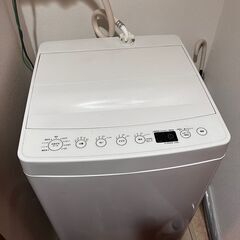 洗濯機 白色 4.5kg　(AT-WM45B)