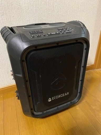 中古品ECOXGEAR 防水ワイヤレススピーカー