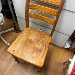 シンプルな椅子　ニトリ製