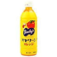 24本　アサヒ飲料　　500ｍｌ　バヤリース　オレンジ