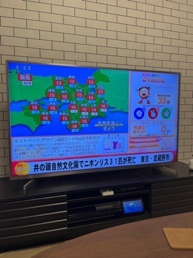 ハイセンス　50型　17年製