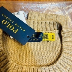 ポロラルフローレン　ベアニット　新品タグ付