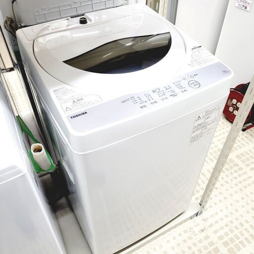 東芝/TOSHIBA 洗濯機 AW-5G6 2017年製 5キロ