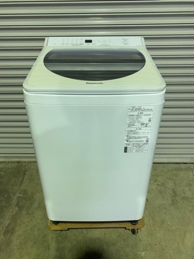 パナソニック　洗濯機　NA-FA80H7 8kg 2019年製