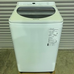 パナソニック　洗濯機　NA-FA80H7 8kg 2019年製