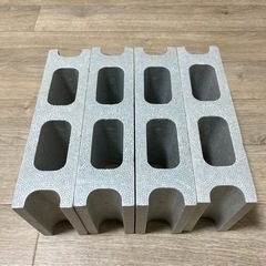 発泡スチロール ブロック 4個セット 24.5cm×12cm×6...