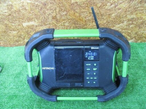412 コードレスラジオ HITACHI 日立工機 UR18DSDL 14.4V /18V兼用 本体のみ 中古品