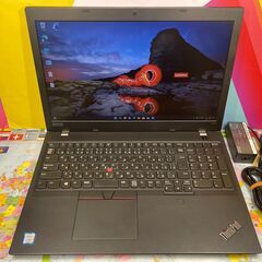 T10 美品 レノボ Thinkpad L590 FHD 15.6型 Office 2021 綺麗 大画面