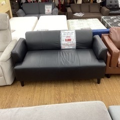 KL-33【新入荷 リサイクル品】IKEA ヘリムングビー 2シーターソファ 黒
