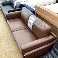 KL-35【新入荷 リサイクル品】2.5シーターソファ ブラウン