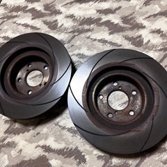 走行200km 86 ZN6 エンドレス スリットローター トヨタ ハチロク ブレーキローター