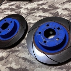 走行200km 86 ZN6 エンドレス スリットローター トヨタ ハチロク ブレーキローター