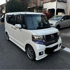 🉐ホンダN BOX‼️ナビ・ETC付‼️車検6.8月まで‼️人気...