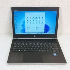 2018年モデル Windows11 第6世代CPU搭載 軽量ノート ☆ HP ProBook 430 G5