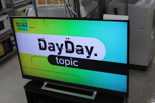 東芝　49型液晶テレビ　2019年製　無線LAN内蔵