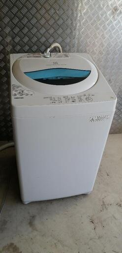 【配達無料】[2017年製]東芝製全自動洗濯機　5kg  AW-5G5