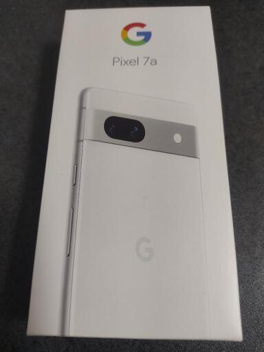 google pixel 7a snow 新品未使用