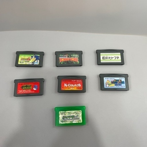 ゲームボーイアドバンスソフト まとめ