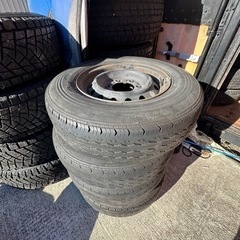 アルミ8本、スチール9本、まとめて引き取り可能な方