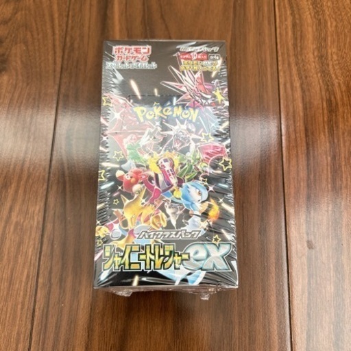 ポケモンカード　シャイニートレジャーex boxシュリンク付き