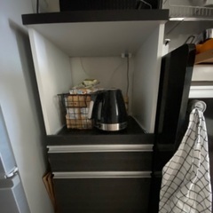 食器棚　カップボード　レンジラック　キッチン収納