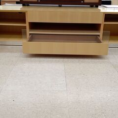 ☆ジモティ割あり☆ 府中家具 テレビボード ナチュラル H43×D46×W193