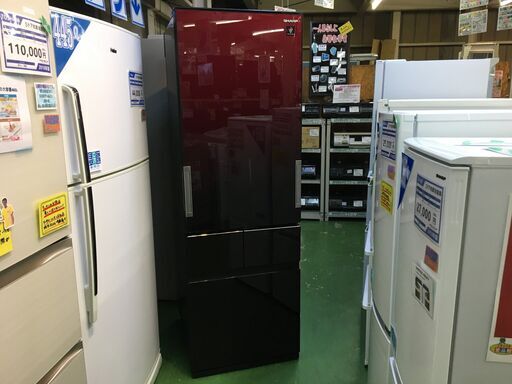 【愛品館八千代店】保証充実SHARP　2018年製415L　4ﾄﾞｱ冷凍冷蔵庫SJ-GT42E