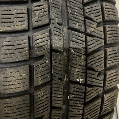 215/60R17 weds Leonis アルミホイール スタッドレスタイヤセット PCD 114.3 7J+53 ヨコハマ アイスガード iG50PLUS 2018年製 バリ山バリ溝