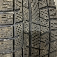 215/60R17 weds Leonis アルミホイール スタッドレスタイヤセット PCD 114.3 7J+53 ヨコハマ アイスガード iG50PLUS 2018年製 バリ山バリ溝