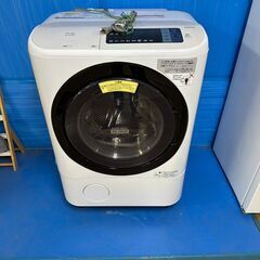 【ネット決済・配送可】日立　ドラム式洗濯乾燥機　2017年式