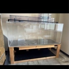 1500アクリル水槽セット 大型水槽 引き取り 150