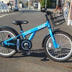 子供用自転車　JEEP１６インチ　ブルー（美品）