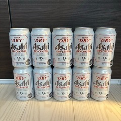 アサヒ スーパードライ ドライクリスタル 10缶
