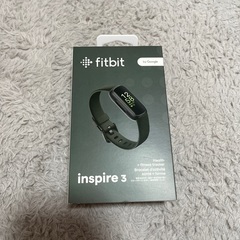 【ネット決済・配送可】fitbit inspire3 新品　未使用